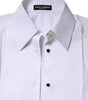 Dolce & Gabbana White Cotton Short Sleeves Collared Polo Top