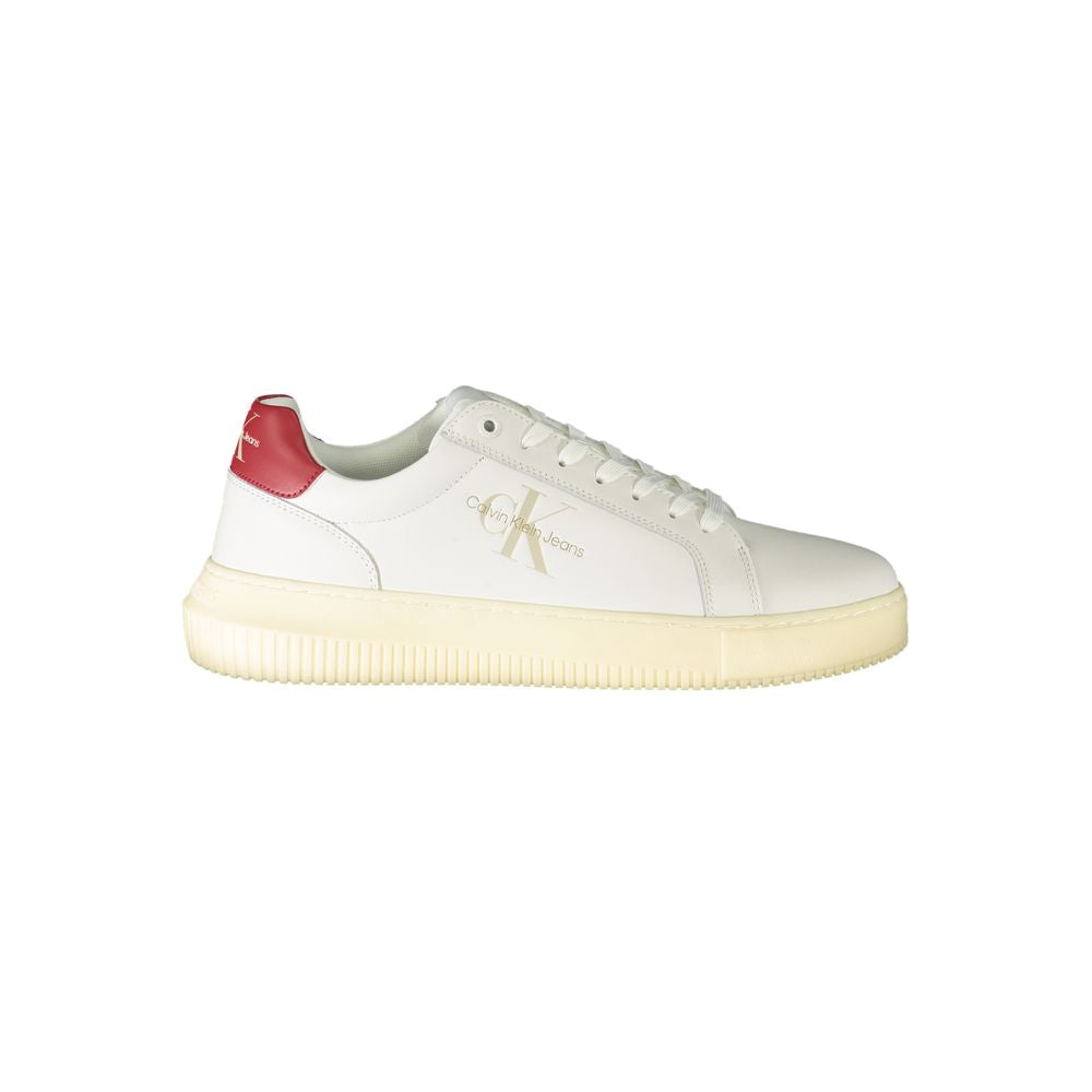 Baskets Calvin Klein en polyester blanc