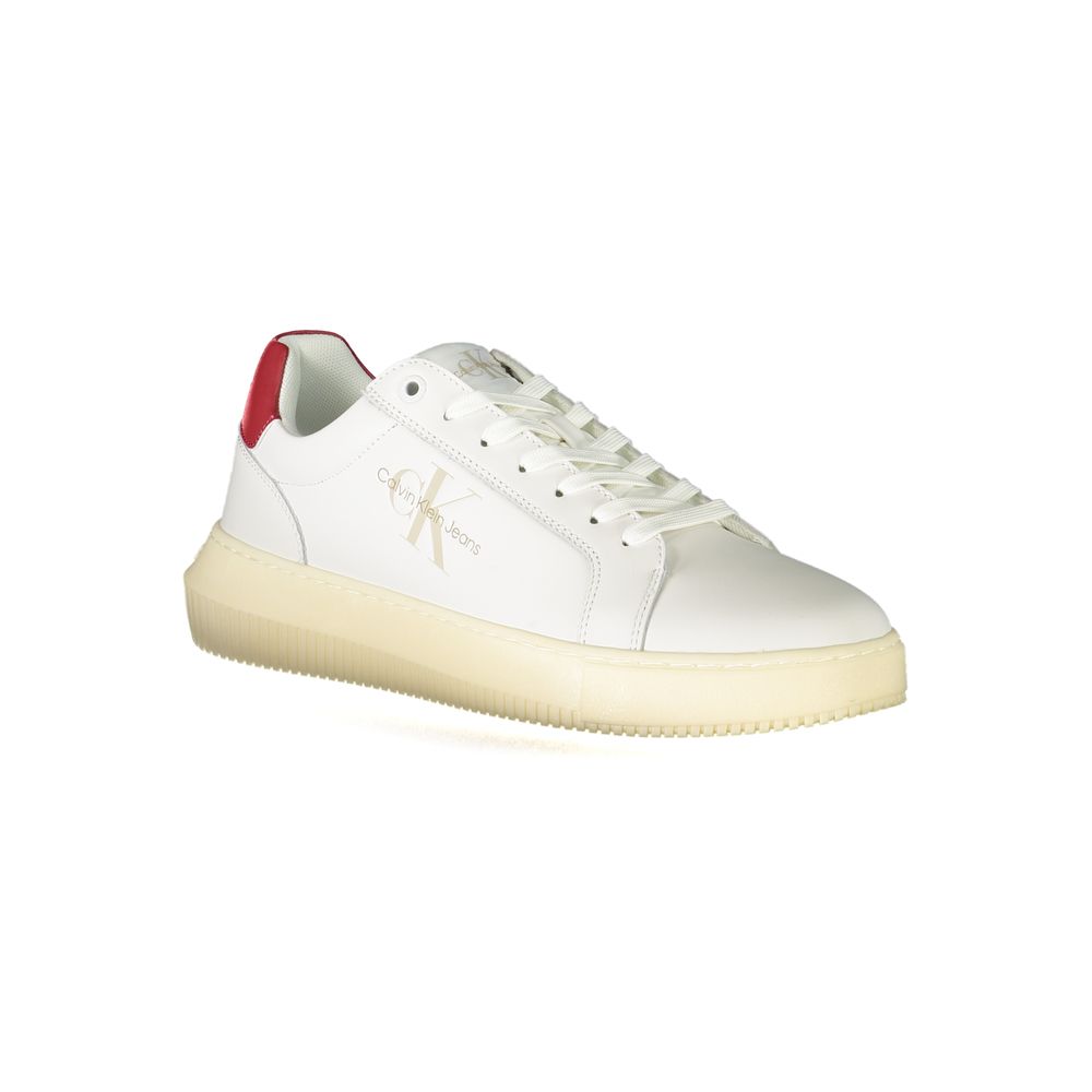 Baskets Calvin Klein en polyester blanc