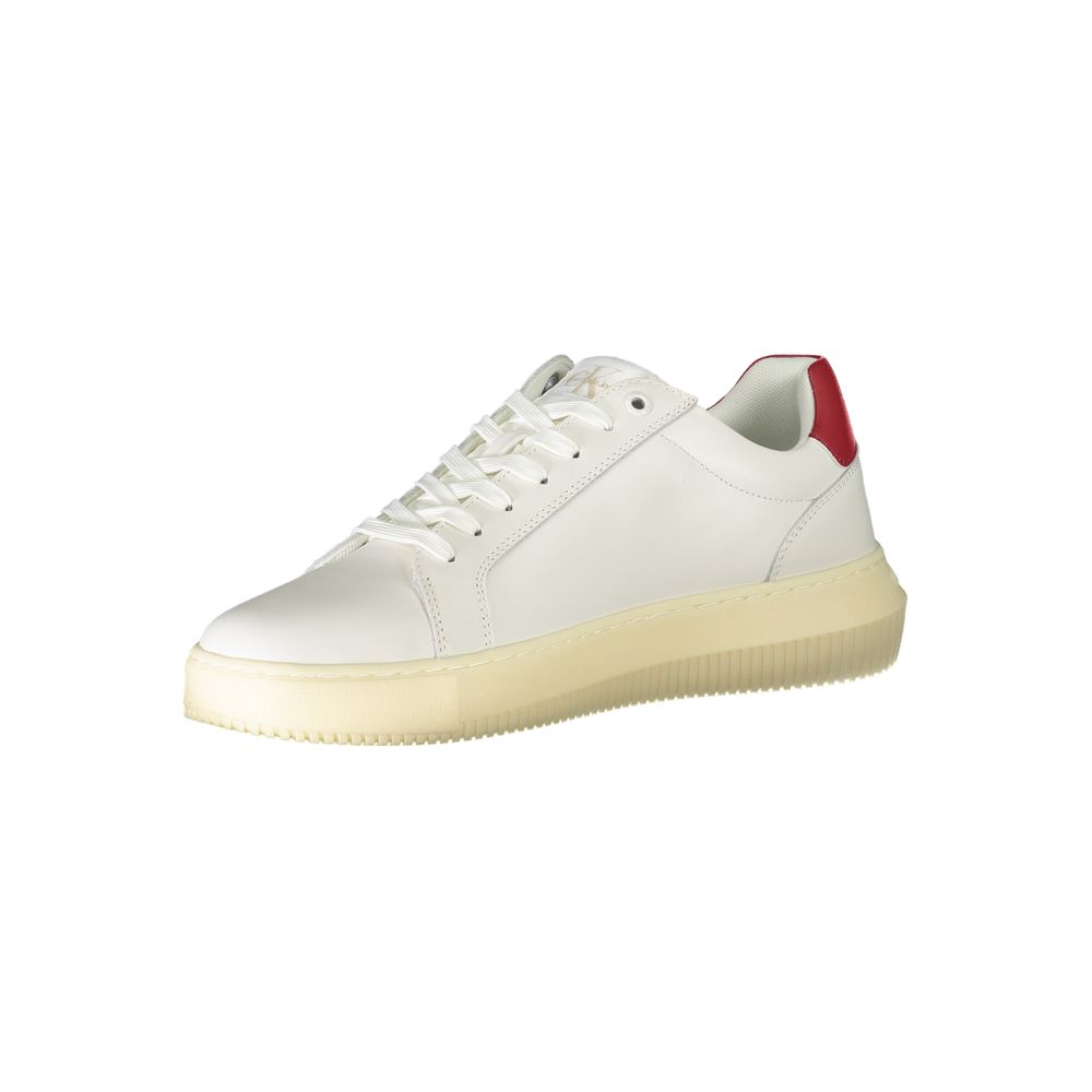 Baskets Calvin Klein en polyester blanc