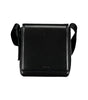 Calvin Klein Sleek Black Shoulder Bag with Logo Detail