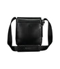 Calvin Klein Sleek Black Shoulder Bag with Logo Detail