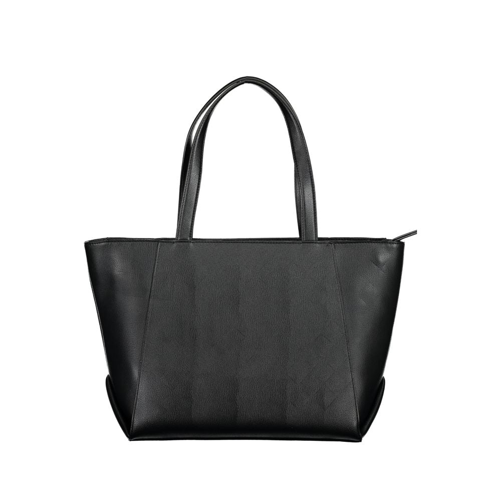 Sac à main en polyéthylène noir Calvin Klein