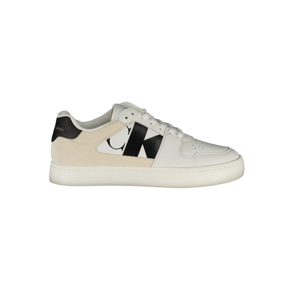 Baskets Calvin Klein en polyester blanc