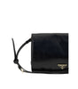 Prada Crinkled leather Shoulder Bag