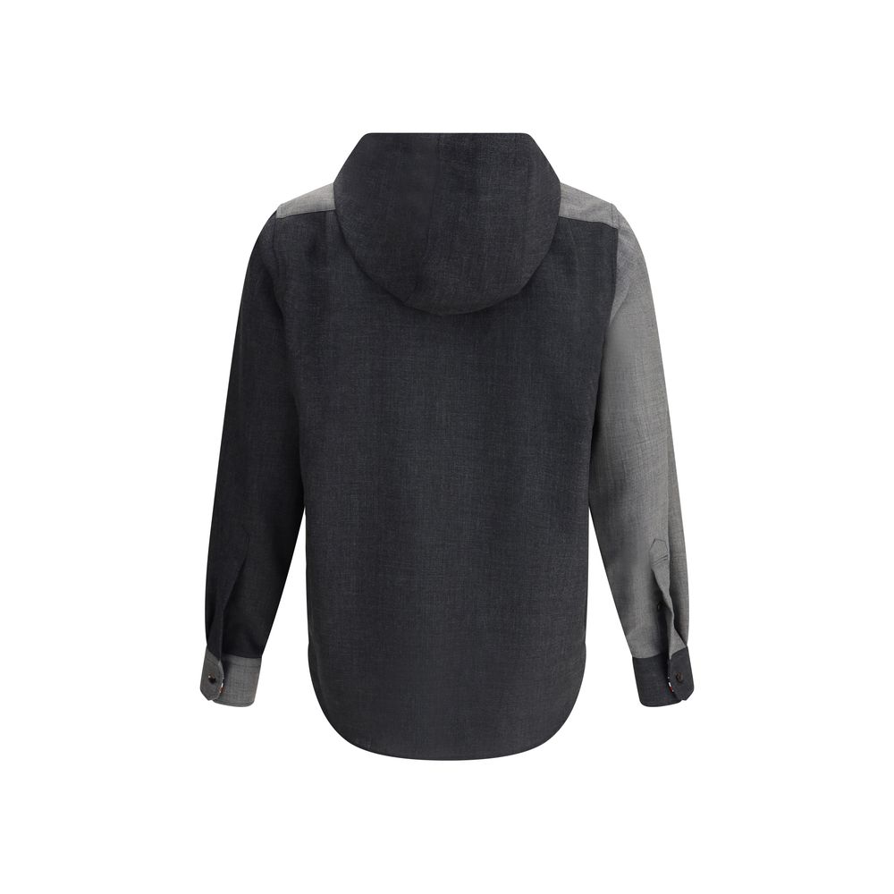 Veste chemise à capuche Thom Browne