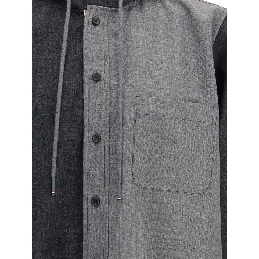 Veste chemise à capuche Thom Browne