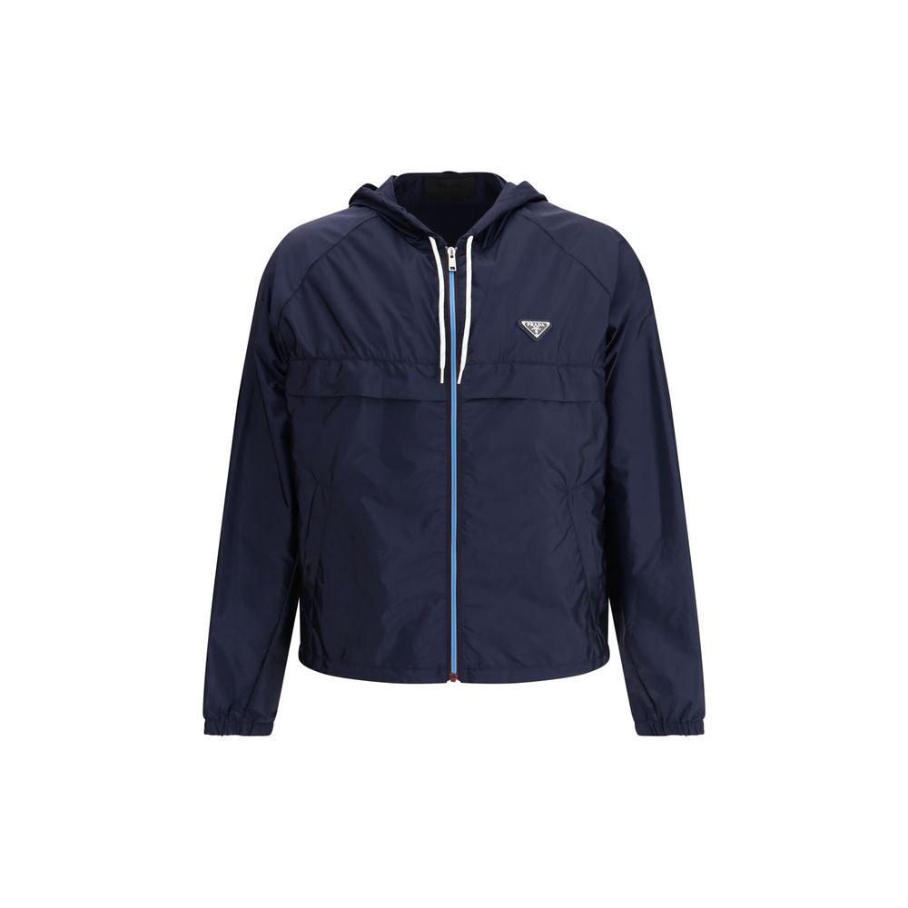 Veste à capuche imperméable Prada