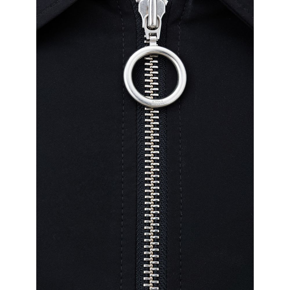 Vestes et manteaux en polyester noir Ami Paris