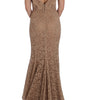 Dolce & Gabbana Pink Floral Lace Full Length Sheath Dress
