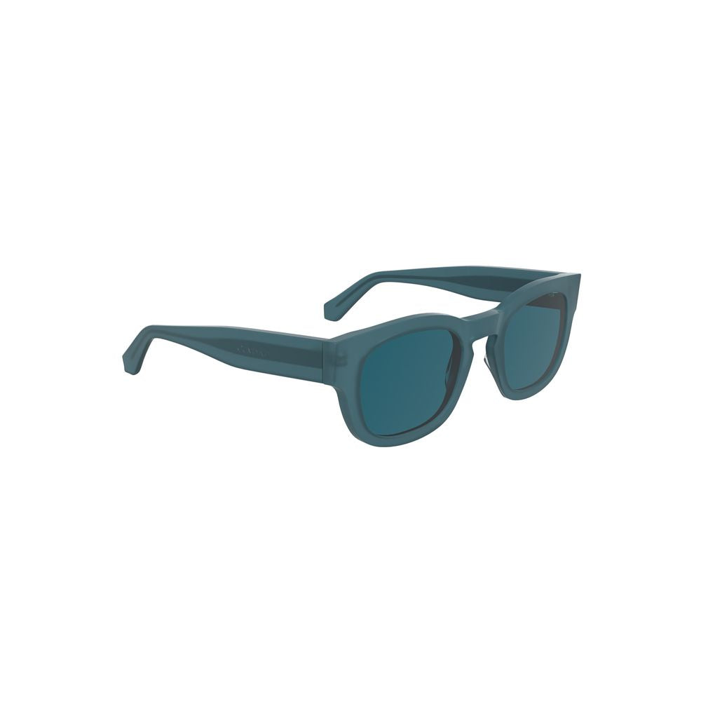 Lunettes de soleil Calvin Klein en acétate bleu pour femme
