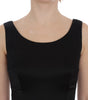 Dolce & Gabbana Black Gray Sheath Gown Full Length Dress