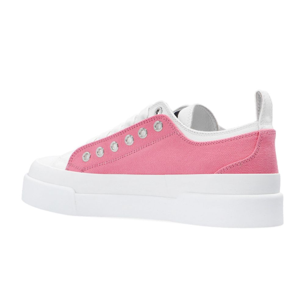 Baskets en coton rose Dolce & Gabbana