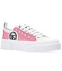 Baskets en coton rose Dolce & Gabbana