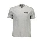 T-shirt Plein Sport en coton gris pour homme