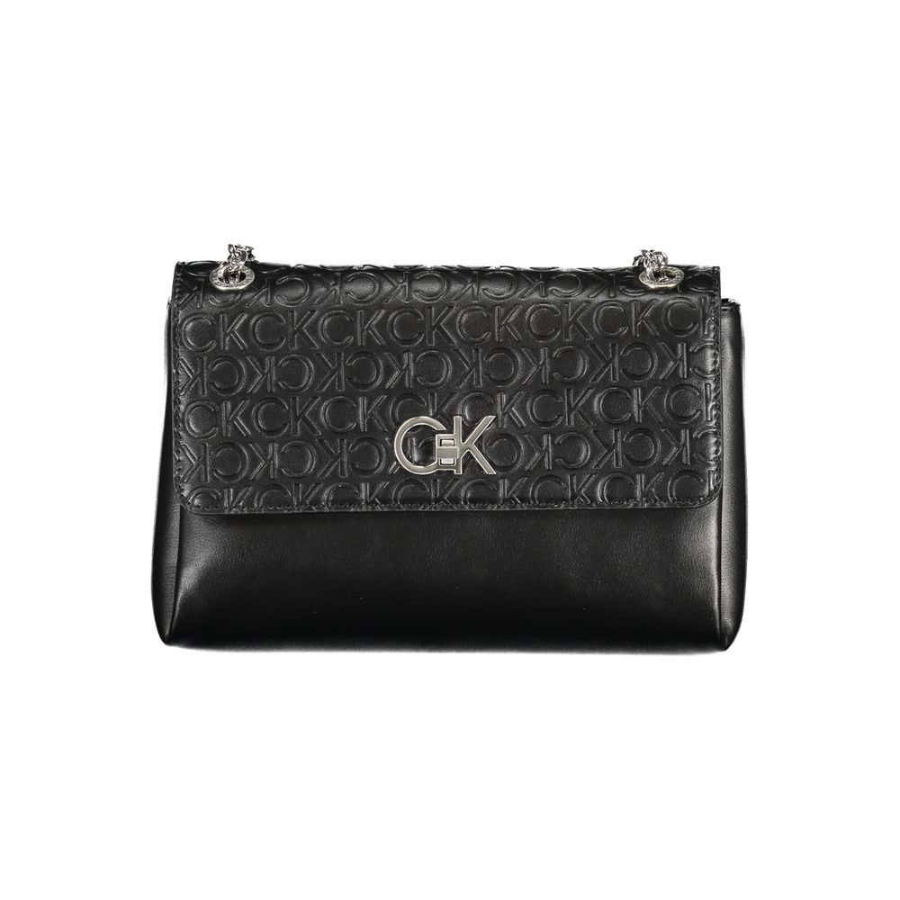 Sac à main en polyester noir Calvin Klein
