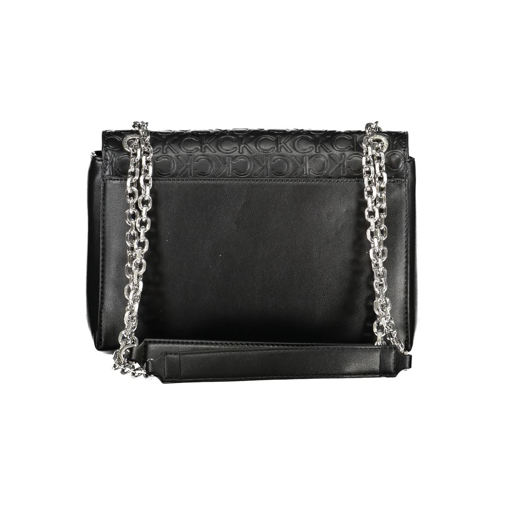 Sac à main en polyester noir Calvin Klein
