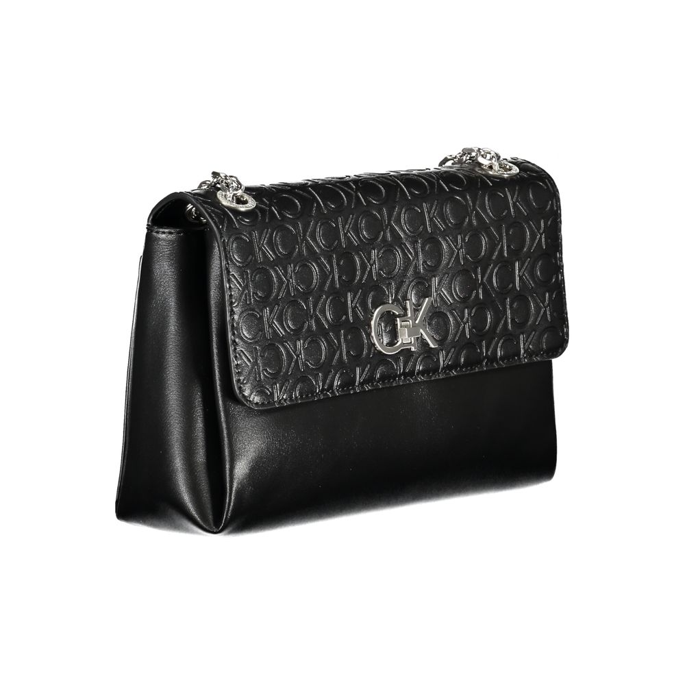 Sac à main en polyester noir Calvin Klein