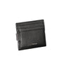 Calvin Klein Sleek Leather Card Holder with Money Clip