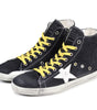Baskets en toile noire Golden Goose