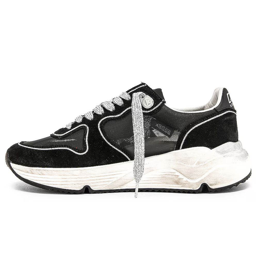 Baskets Golden Goose en cuir de veau noir
