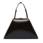 Sac à main Prada en cuir noir