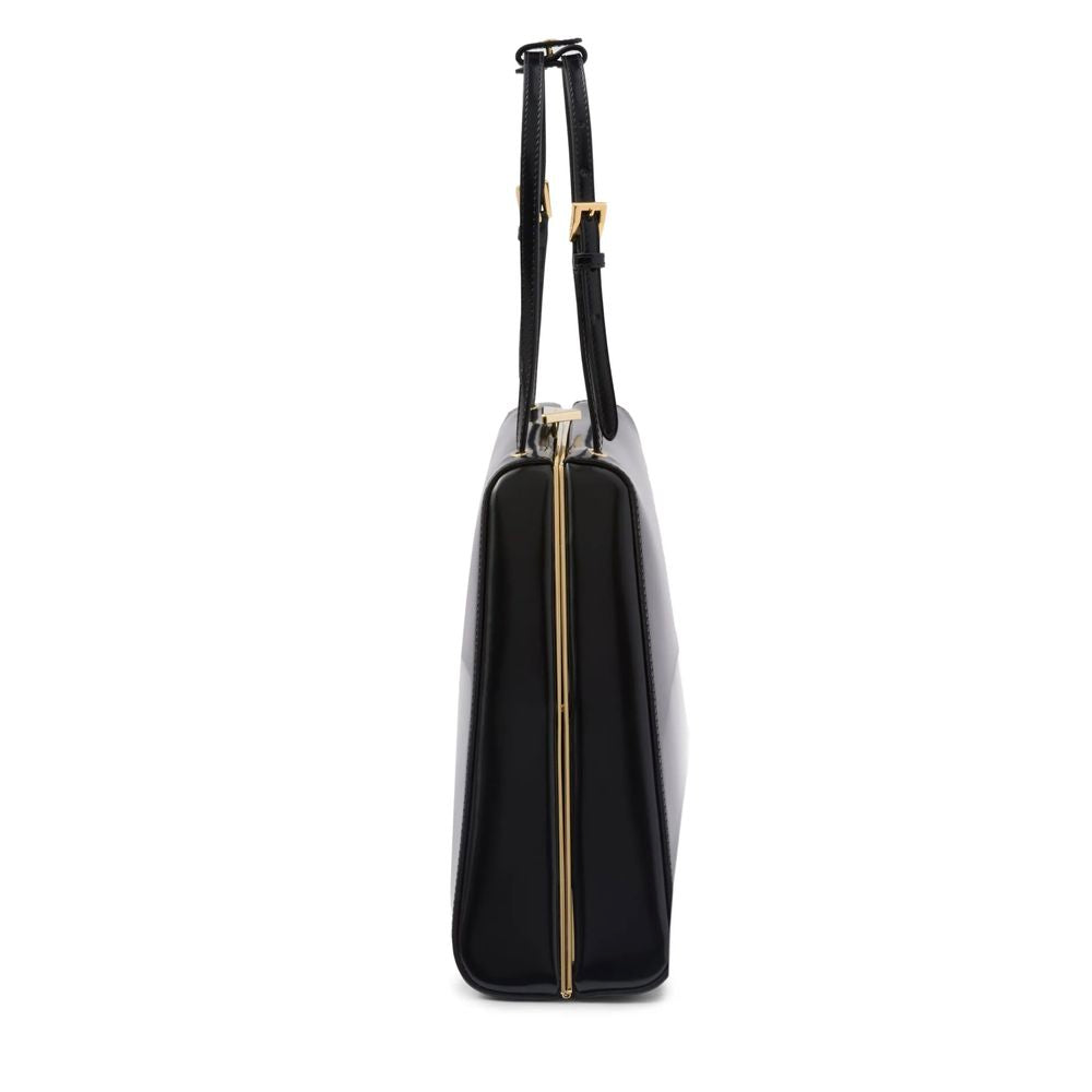Sac à main Prada en cuir noir