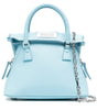 Maison Margiela Blue Leather Handbag