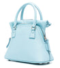 Maison Margiela Blue Leather Handbag