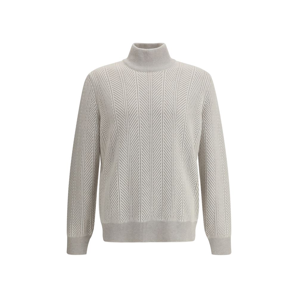 Pull col roulé en cachemire Brunello Cucinelli
