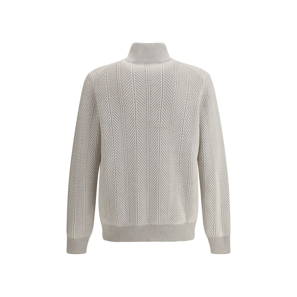 Pull col roulé en cachemire Brunello Cucinelli
