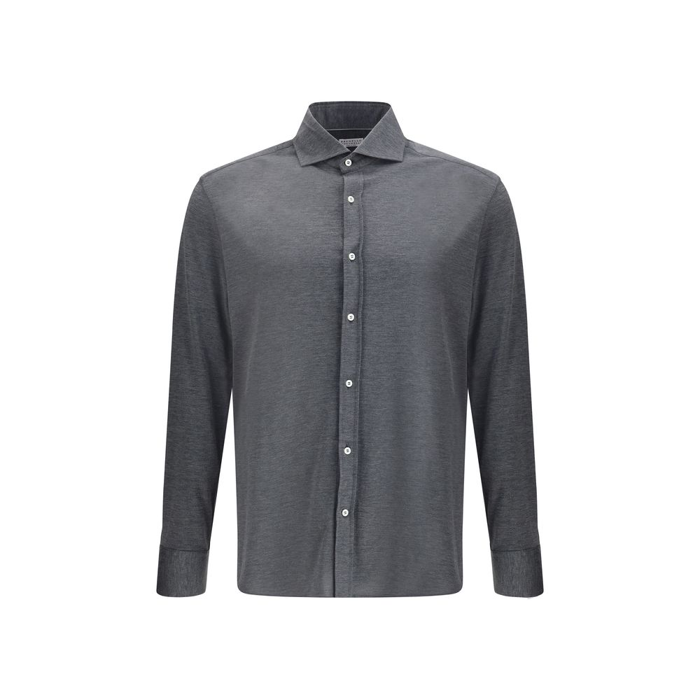 Camisa de seda Brunello Cucinelli