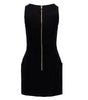 Balmain Black Wool Women Dress