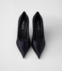 Prada Blue Satin Pumps