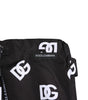 Dolce & Gabbana Black Nylon Logo Print Beachwear Brief Swimwear