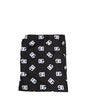Dolce & Gabbana Black Nylon Logo Print Beachwear Brief Swimwear