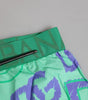 Boxer Dolce &amp; Gabbana en coton vert avec logo DG imprimé