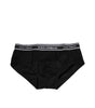 Slip Dolce &amp; Gabbana en coton stretch noir à imprimé logo