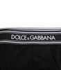 Slip Dolce &amp; Gabbana en coton stretch noir à imprimé logo