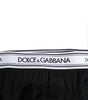 Dolce & Gabbana Black Cotton Stretch Regular Brief Underwear