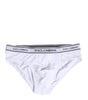 Dolce & Gabbana White Cotton Stretch Regular Brief Underwear