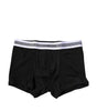 Boxer classique en coton stretch noir Dolce & Gabbana