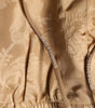 Dolce & Gabbana Brown Floral Jacquard Beachwear Shorts Swimwear