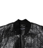 Dolce & Gabbana Black Logo Plaque Bomber Full Zipper Jacket