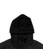 Dolce & Gabbana Black DG Logo Plaque Hooded Bomber Jacket