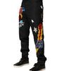 Dolce &amp; Gabbana Black Graphic Embroidery Men Pants