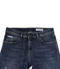 Dolce & Gabbana Blue Washed Skinny Cotton Denim Jeans