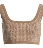 Balmain Beige Wool Tops & T-Shirt