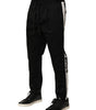 Dolce & Gabbana Black Cotton Mid Waist Jogger Pants