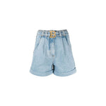 Short en coton bleu Balmain